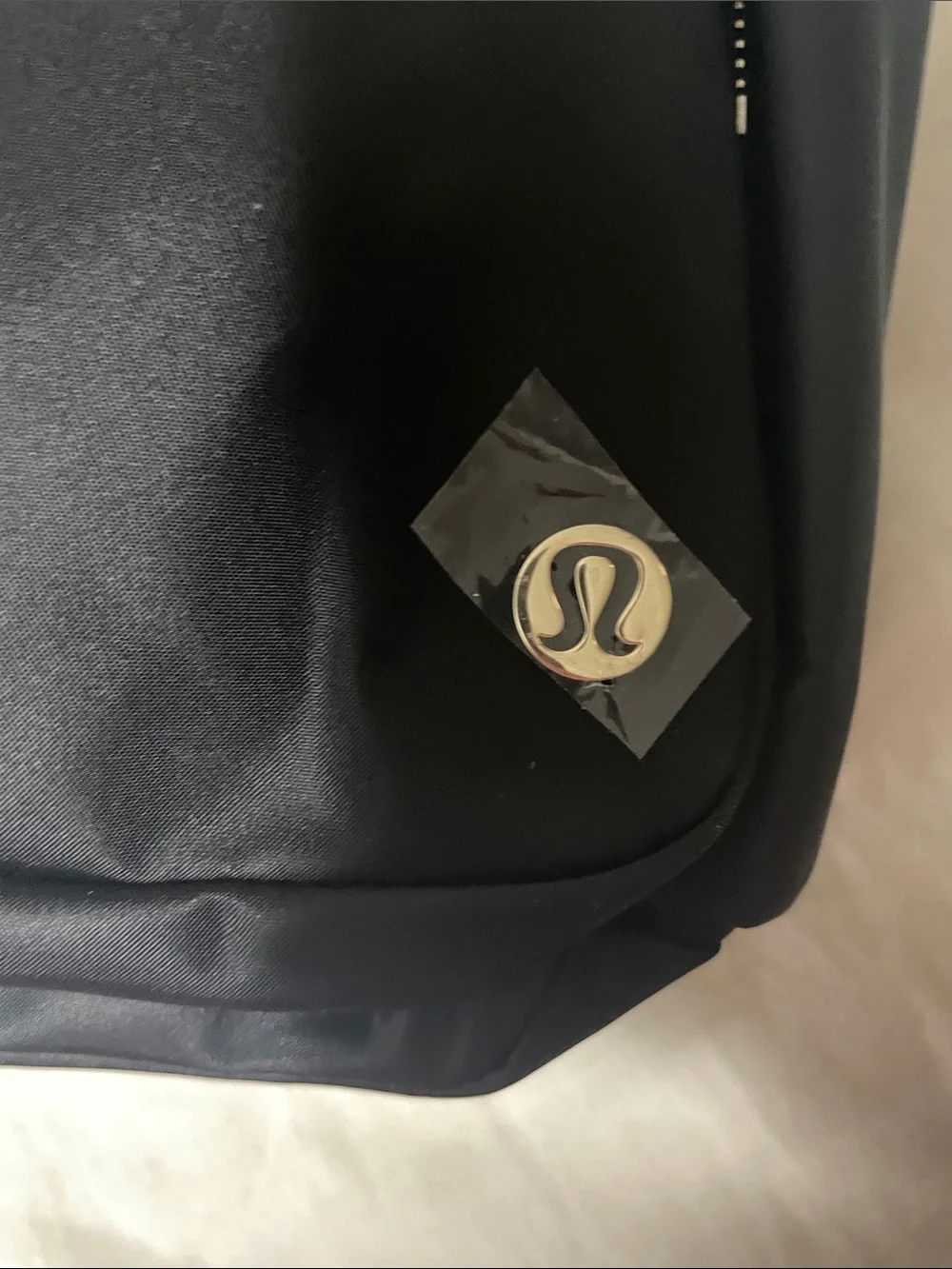 Classic Black Women's Backpack with Front Zip Pocket